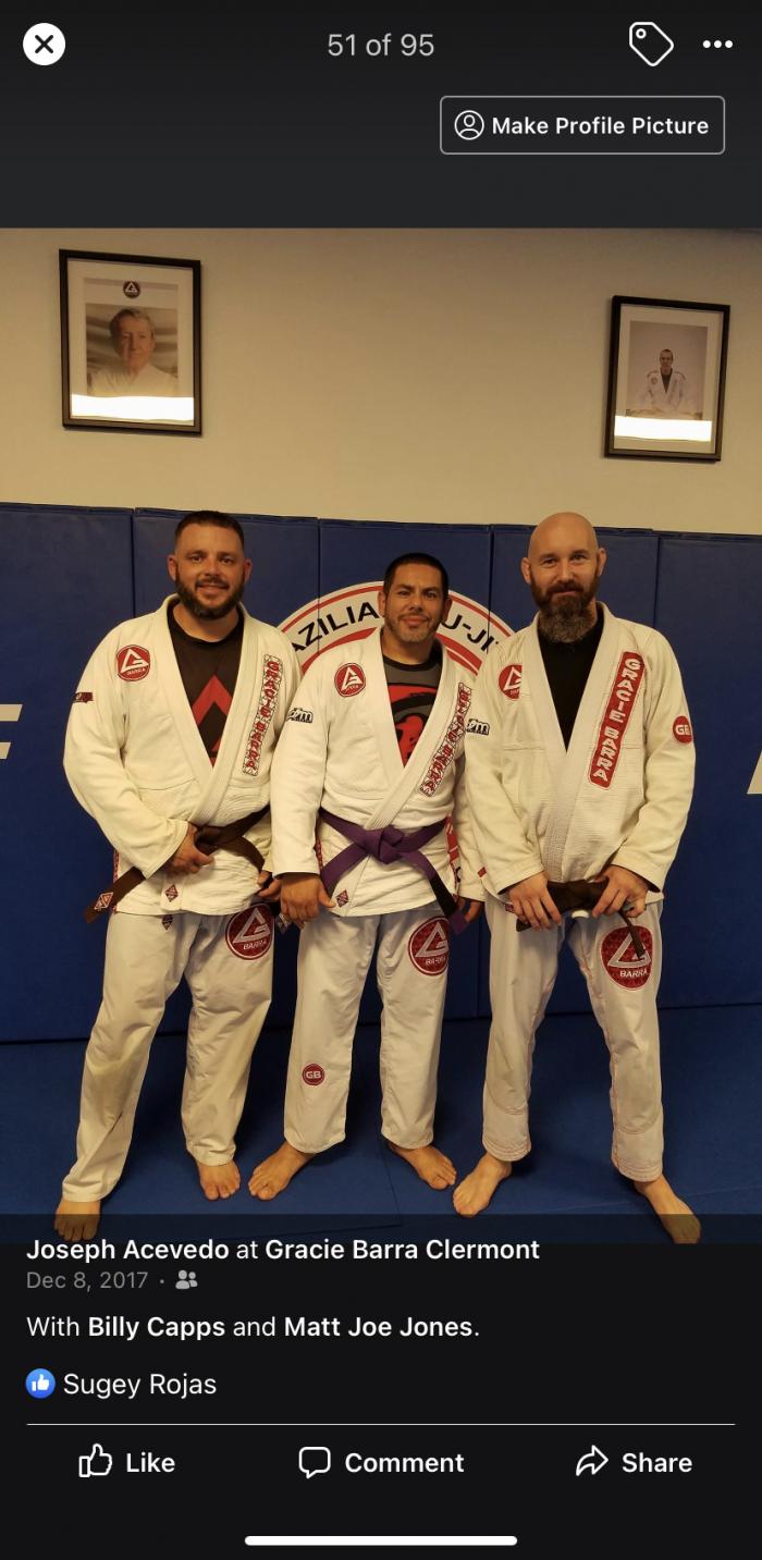 Brown belt · December 8, 2017 · Promoted by David Ogden