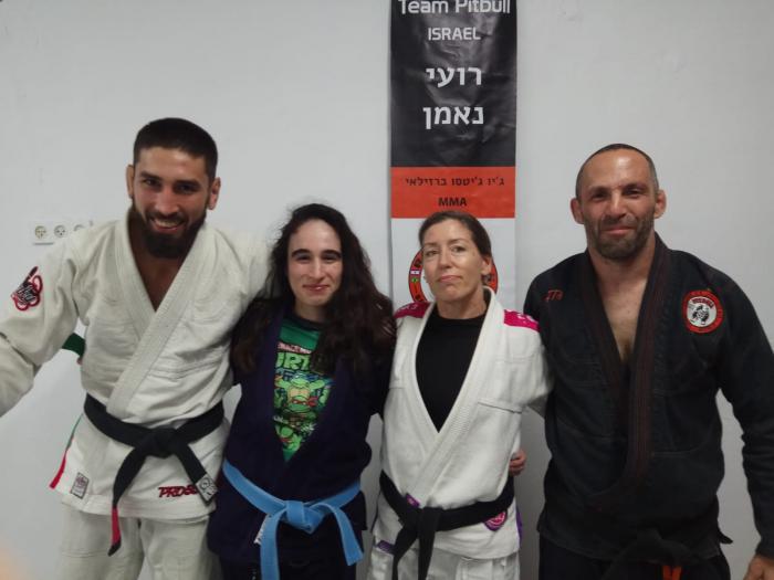 Blue belt · October 26, 2018 · Promoted by Roy Neeman