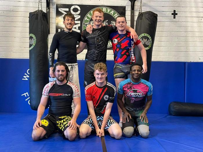 Training in team ryano portlaoise with the university squad