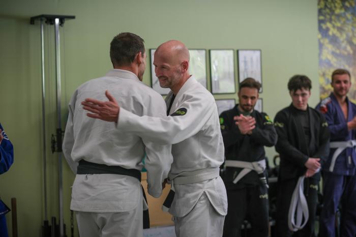 Blue belt · April 12, 2022 · Promoted by Andy Peters
