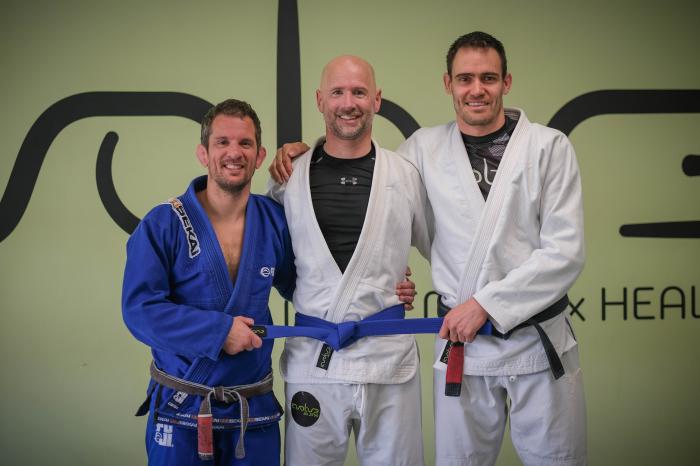 Blue belt · April 12, 2022 · Promoted by Andy Peters