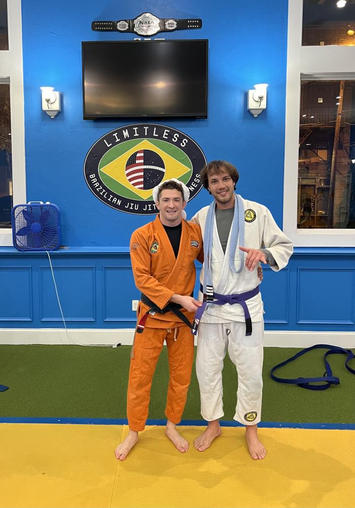 Purple belt · December 23, 2021 · Promoted by Robby Malof
