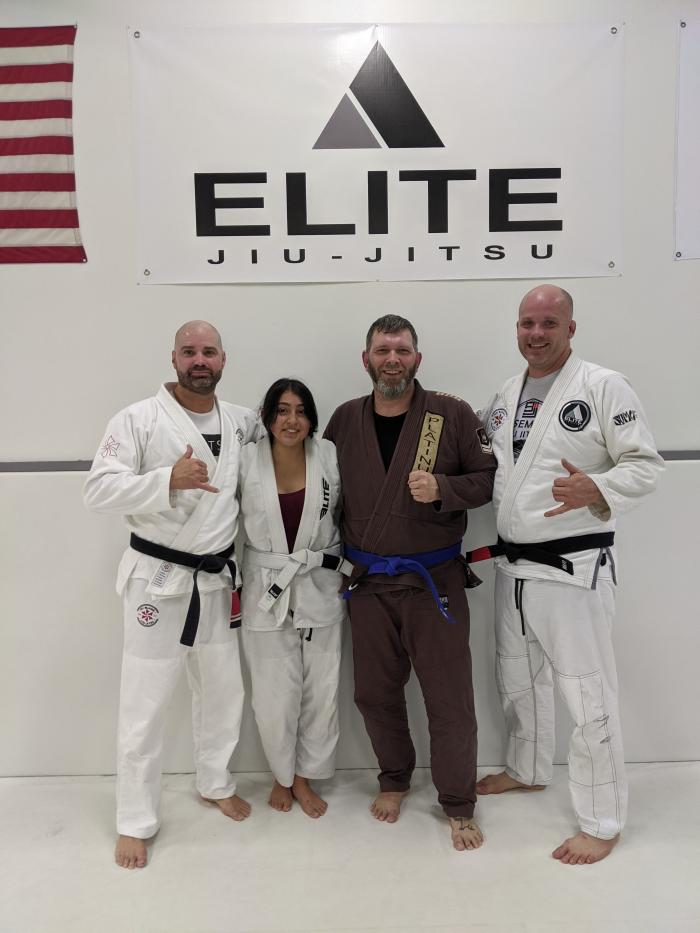 Blue belt · June 5, 2021 · Promoted by Jacob Mouro