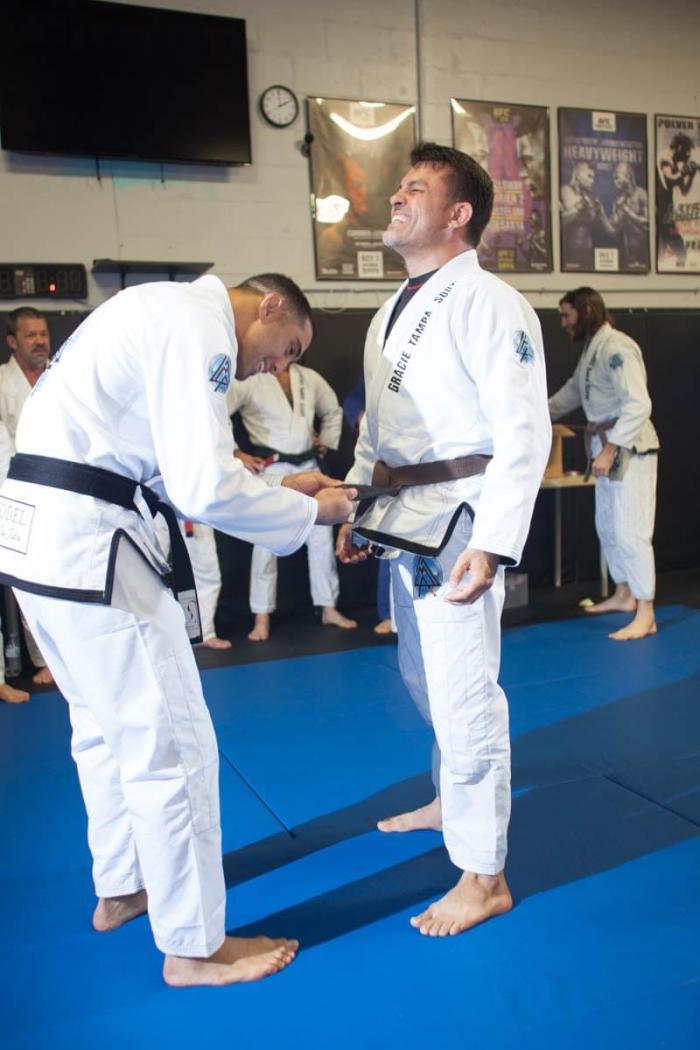 Brown belt · December 5, 2020 · Promoted by Matt Arroyo