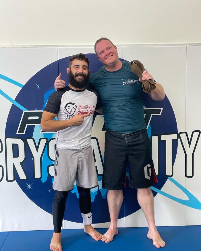 Brown belt · September 3, 2022 · Promoted by Eric Longar
