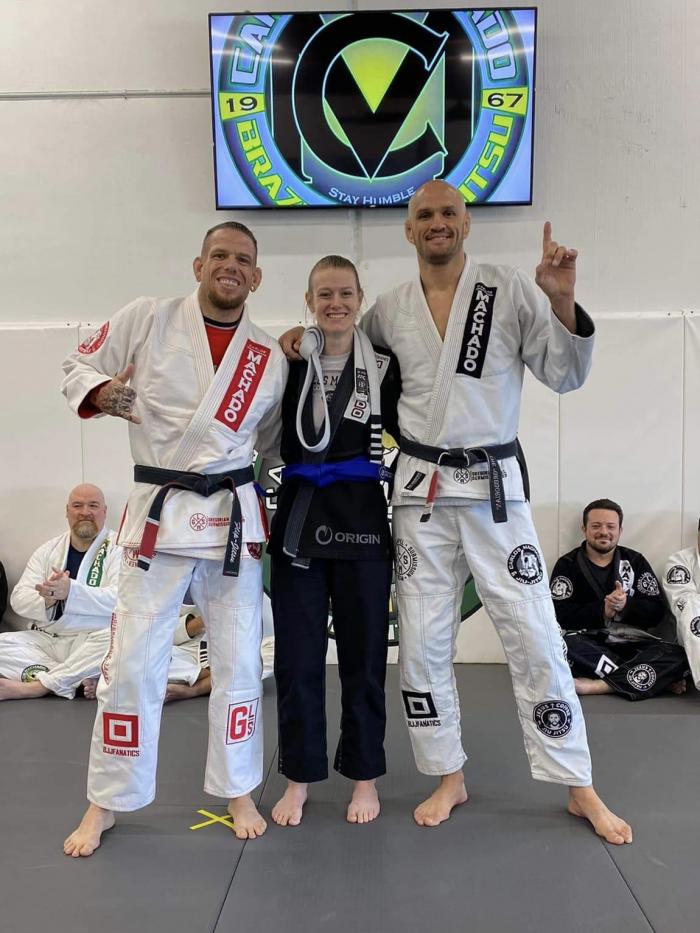 Promoted to blue belt!