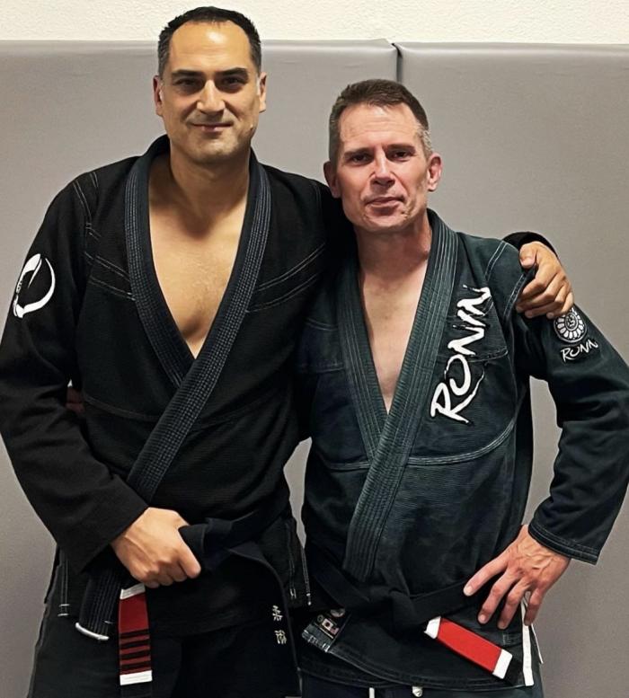 Roy Dean & Chris Mikuta - Black Belt promotion