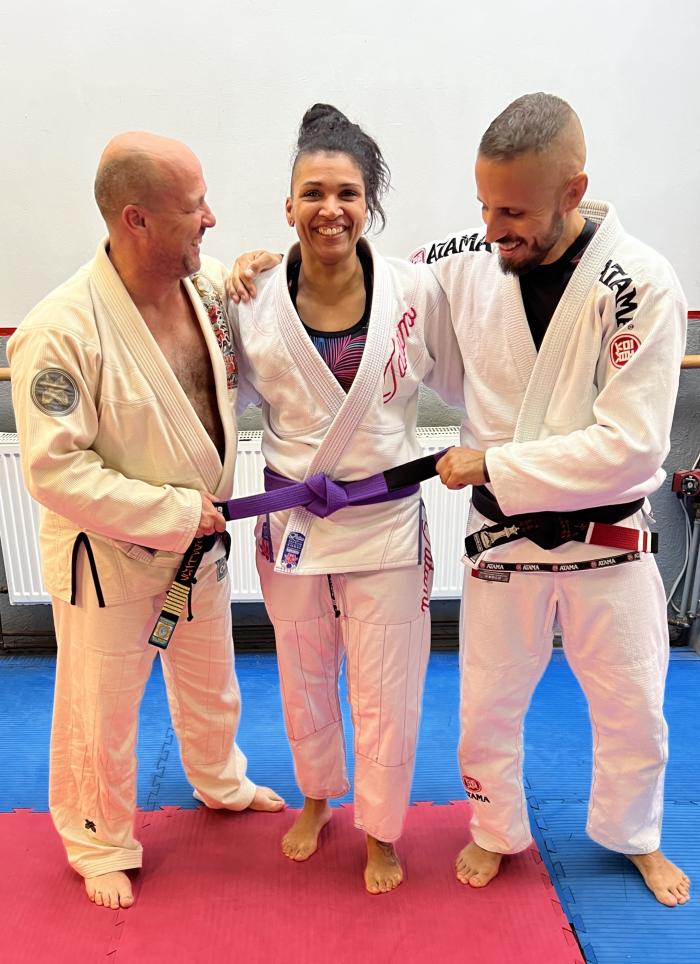 Purple belt · September 11, 2022 · Promoted by Stephan Van Wichelen