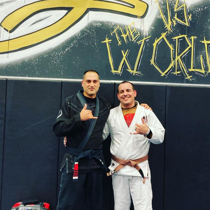 Got to train with Professor Ray Dean