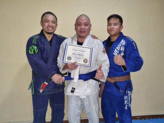 Blue belt · August 26, 2022 · Promoted by Christian Louis Guerra Luna