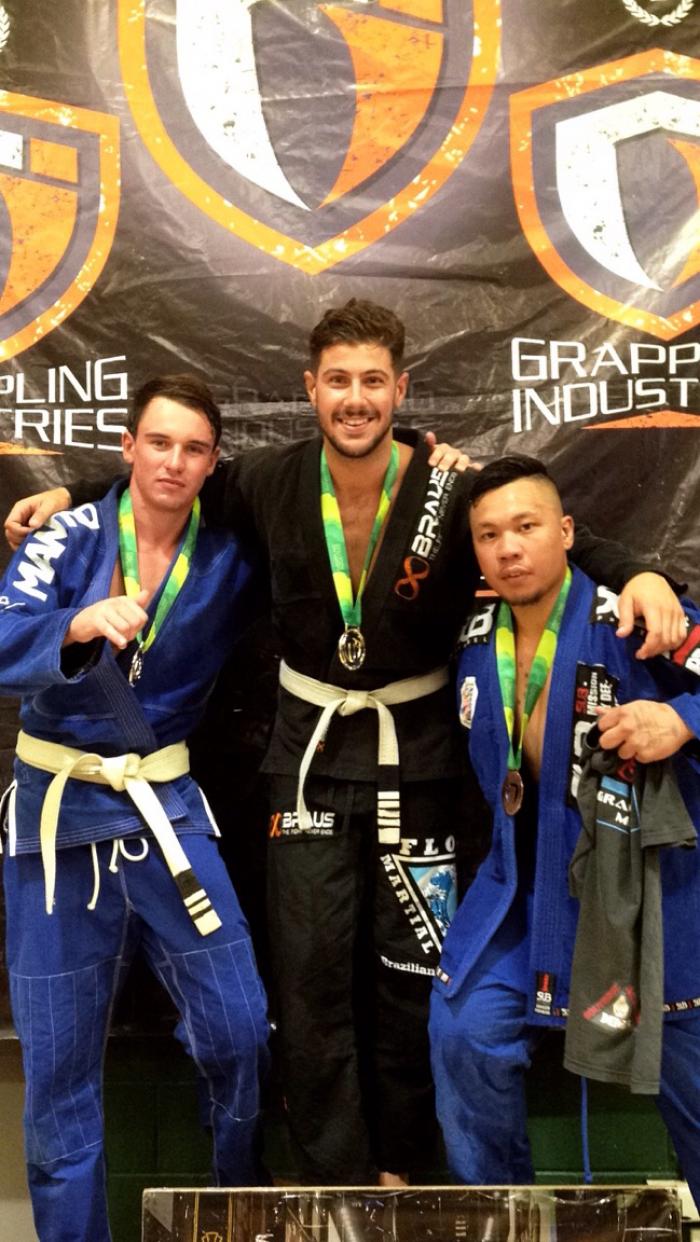 First Gold at White Belt