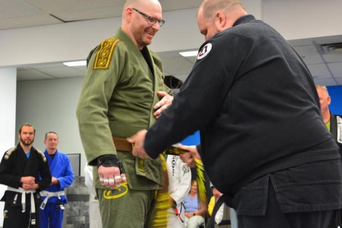 Brown belt · January 26, 2025 · Promoted by Ryan Bowen