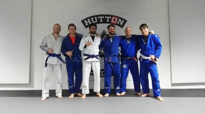 Purple belt · December 4, 2016 · Promoted by Hans Hutton