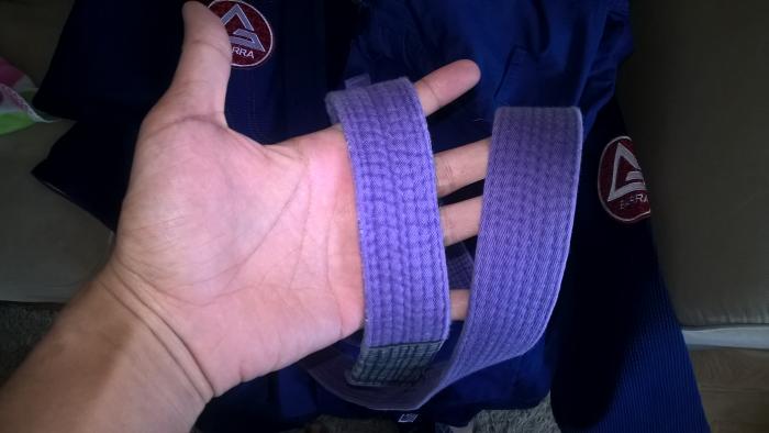 Purple belt · June 14, 2015 · Promoted by Niclas Gustafsson