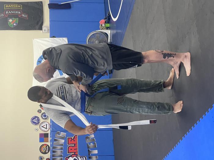 Blue belt · September 11, 2022 · Promoted by Philip Mahan