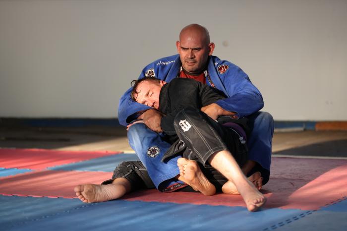 BJJ coaching at Rio Grappling Springs, South Africa.