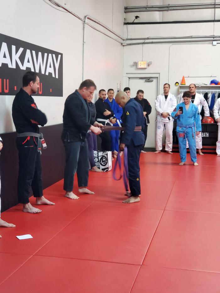 Brown belt · March 9, 2022 · Promoted by Brendon Walzak