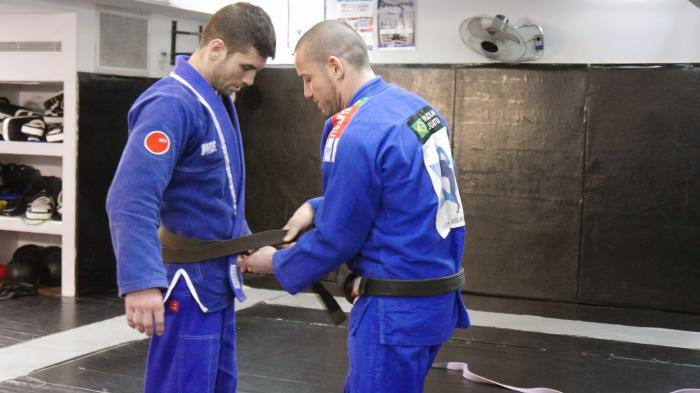 Brown belt · January 15, 2015 · Promoted by Ido Pariente