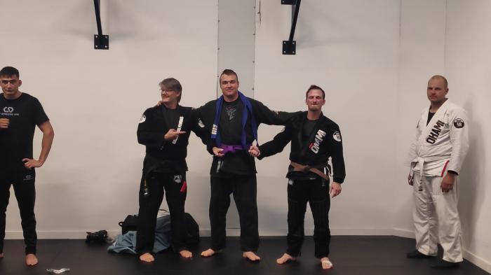 Purple belt · September 18, 2022 · Promoted by Juan De La Fuente Briones