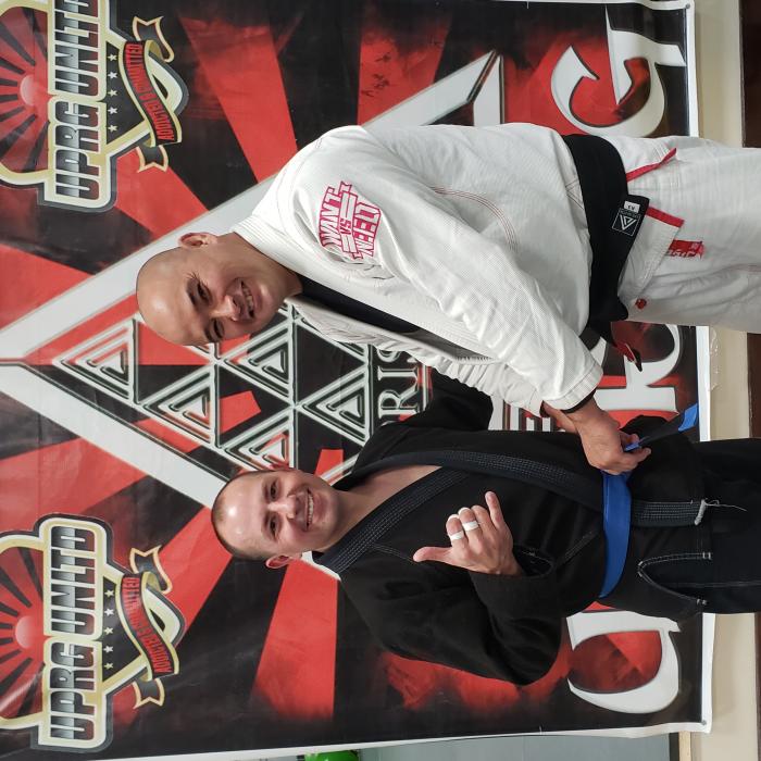 Blue belt · November 26, 2019 · Promoted by Professor Rodrigo