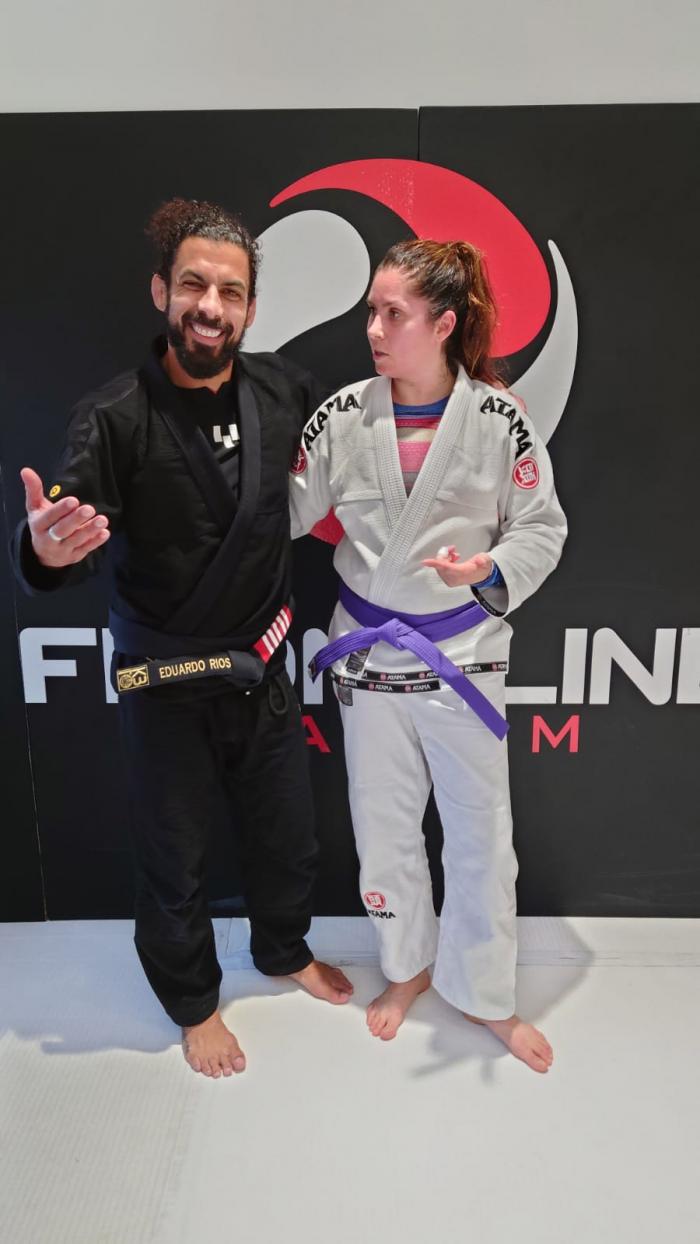 Purple belt · September 15, 2022 · Promoted by Eduardo Rios