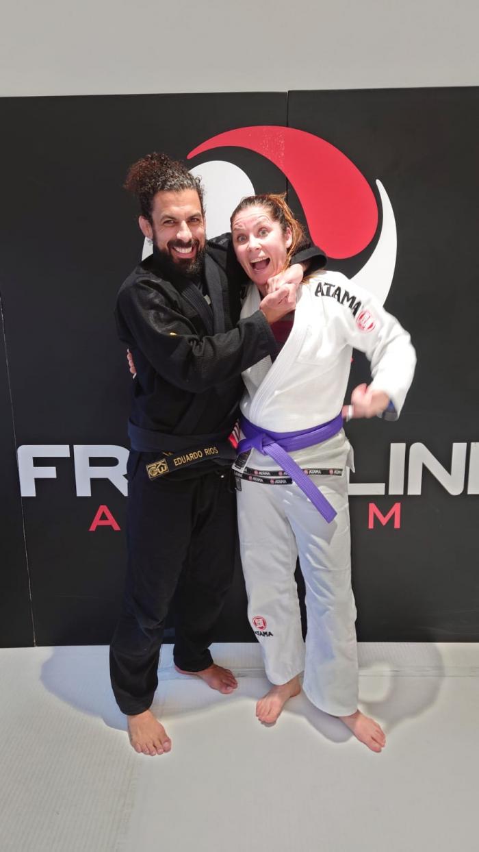 Purple belt · September 15, 2022 · Promoted by Eduardo Rios