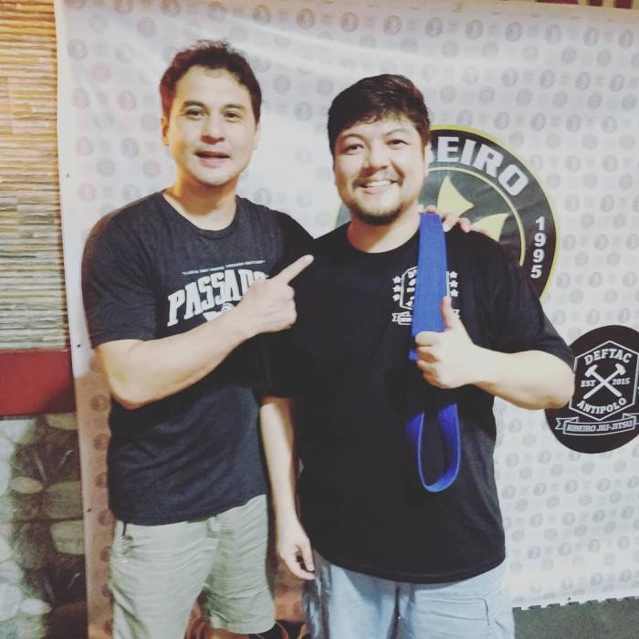 Blue belt · November 17, 2018 · Promoted by Alvin Aguilar