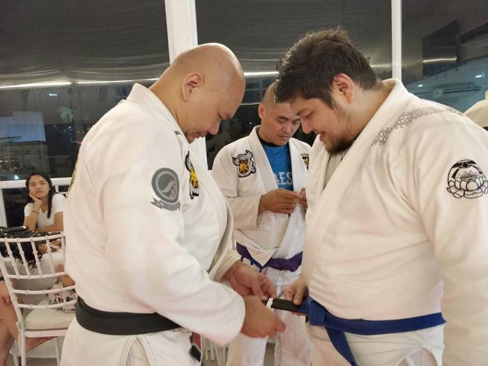 Blue belt · November 17, 2018 · Promoted by Alvin Aguilar