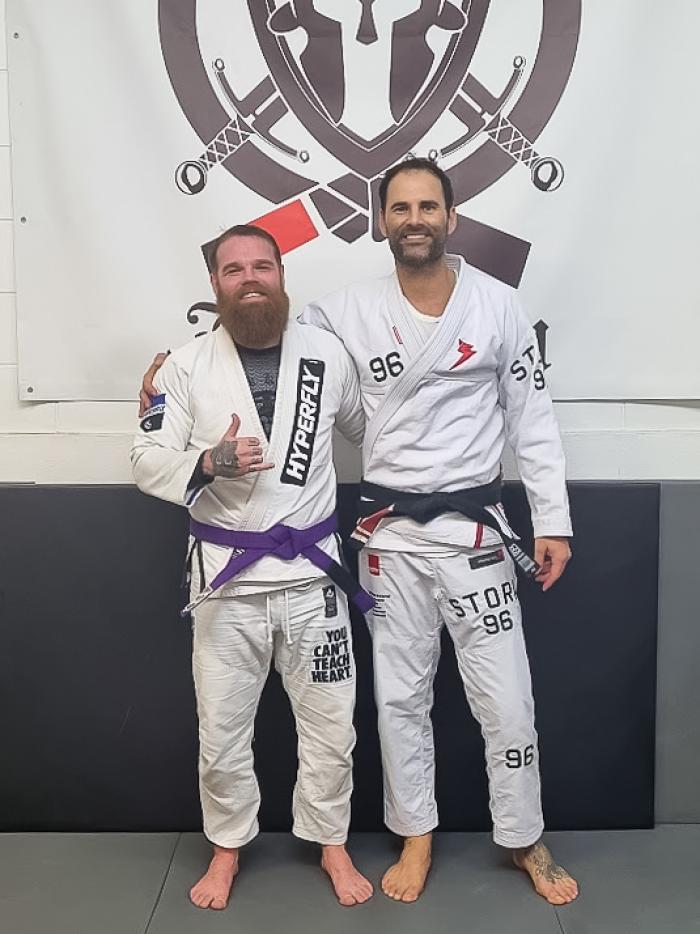 Purple belt · September 19, 2022 · Promoted by Ricardo Castagna