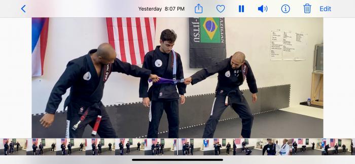 Purple belt · September 20, 2022 · Promoted by Edwin Albino Jr