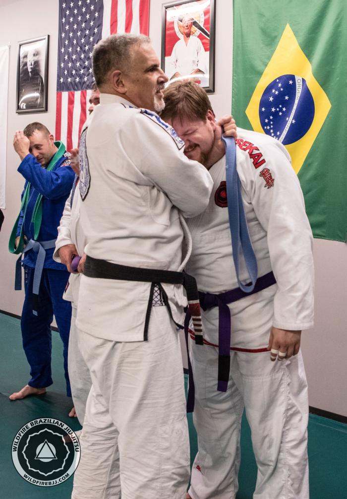 Purple belt · December 15, 2017 · Promoted by Keith Owen
