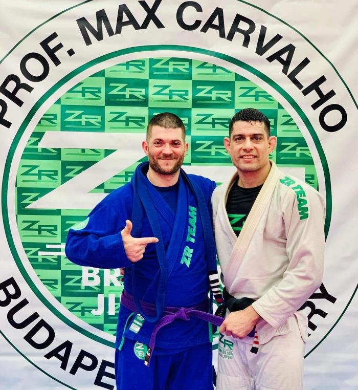 Purple belt · April 3, 2022 · Promoted by Prof. Max Carvalho
