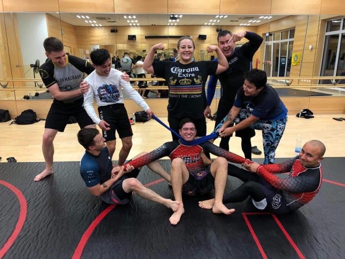 Blue belt · September 20, 2022 · Promoted by Adrian Cook