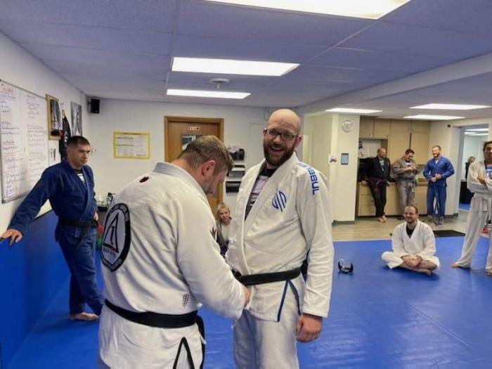 Black belt 1st degree · April 11, 2022 · Promoted by Bill Jones