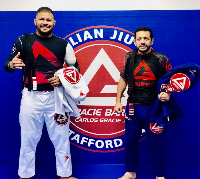 GRACIE BARRA with professor Thiago Reinaldo