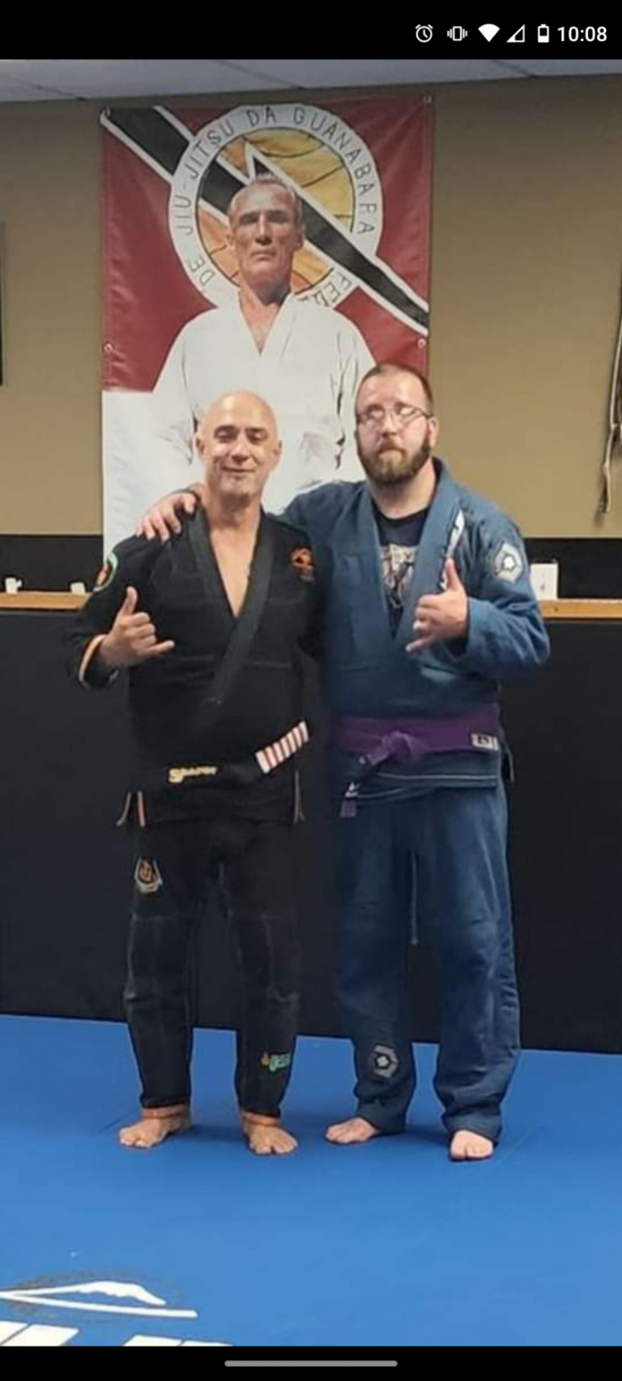 Purple belt · December 14, 2021 · Promoted by Professor Jorge Borras