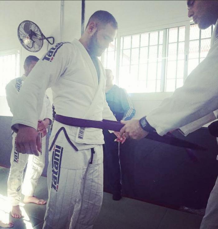 Purple belt · January 29, 2017 · Promoted by Raphael Pousada