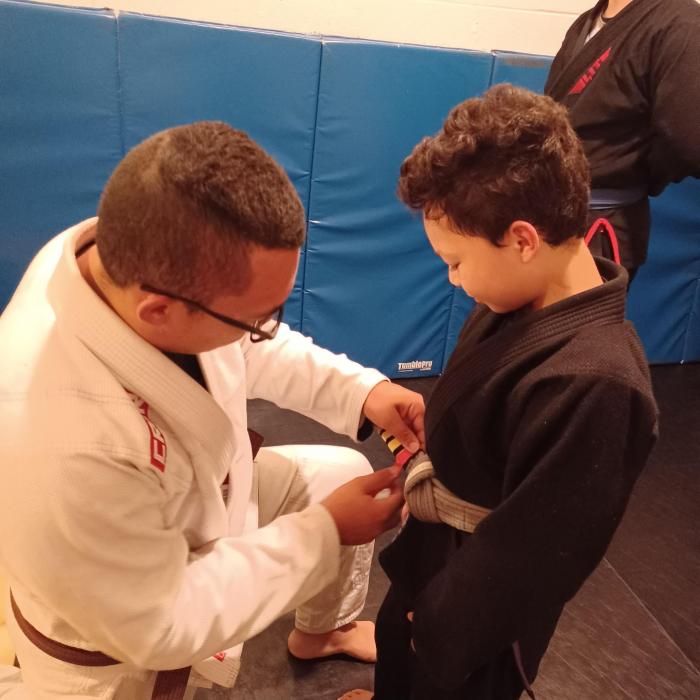 promoted to solid Grey Belt