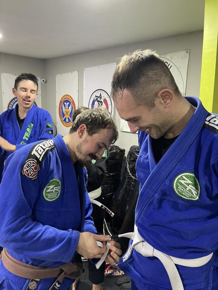 White belt · February 1, 2018