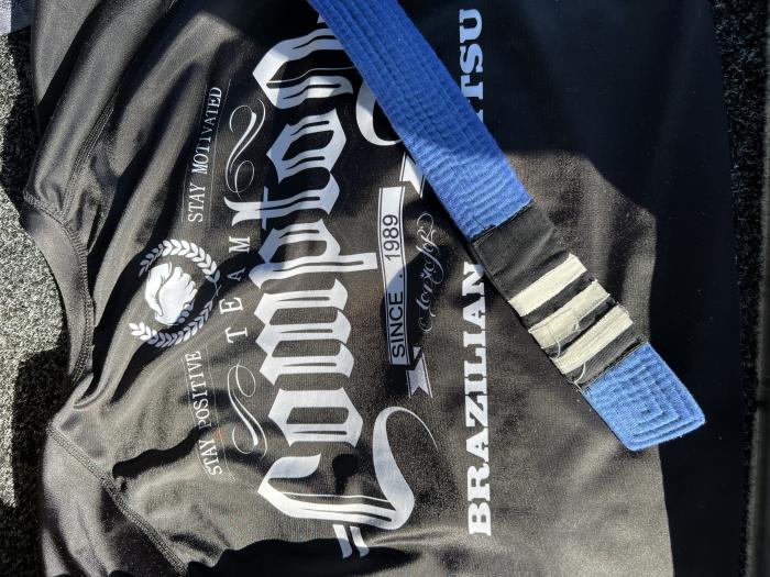 Blue belt · May 31, 2019 · Promoted by Steve Compton