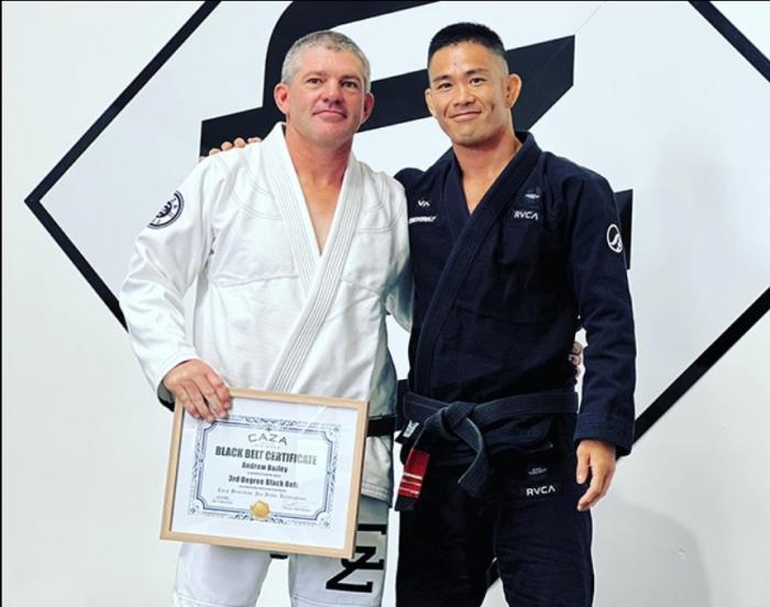 Black belt 3rd degree · November 27, 2021 · Promoted by Yoshi Hasegawa