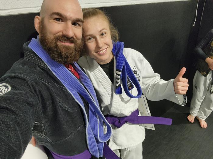 Purple belt · September 28, 2022 · Promoted by Luiz Costa