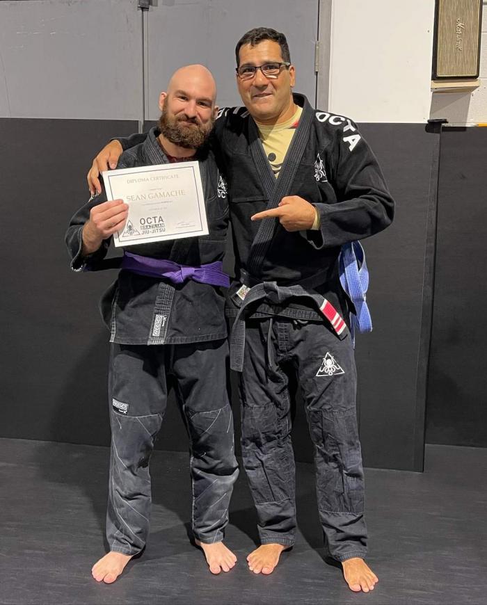 Purple belt · September 28, 2022 · Promoted by Luiz Costa