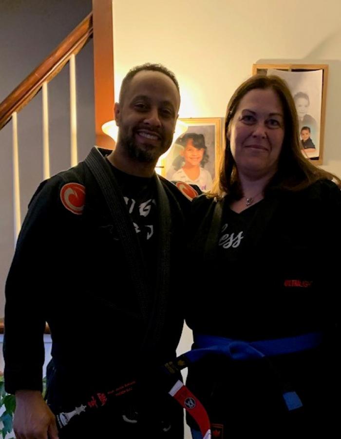 blue belt promotion