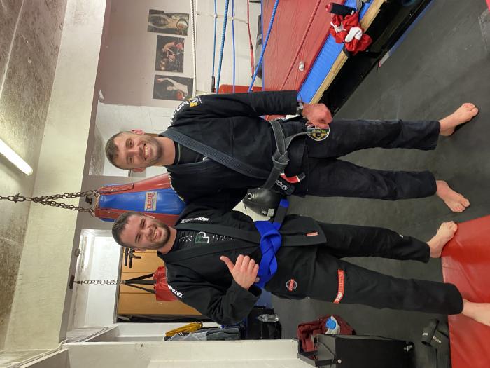 Blue belt · October 11, 2021 · Promoted by Chris Paines