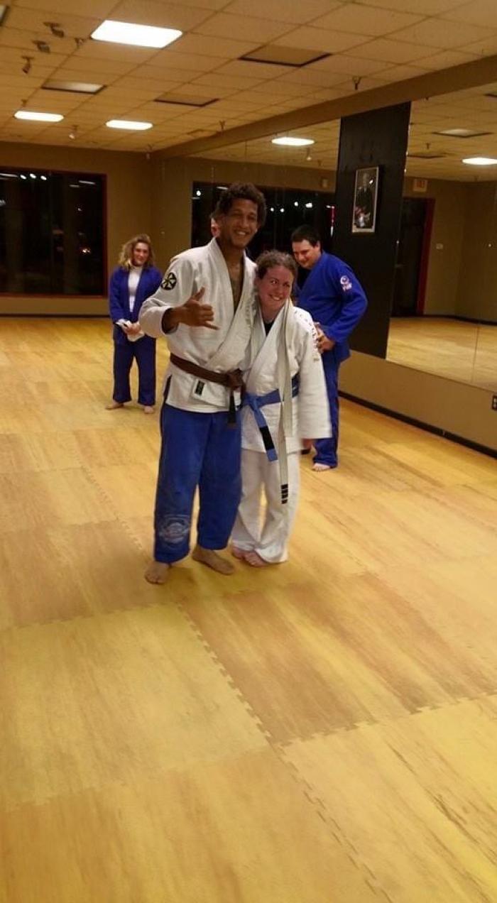 Blue belt · March 13, 2015 · Promoted by Kevin Johnson
