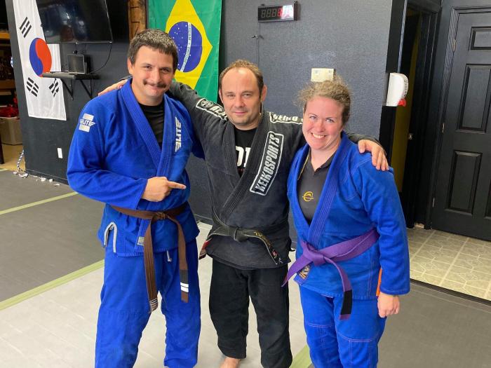 Purple belt · October 2, 2021 · Promoted by Adam Jolly