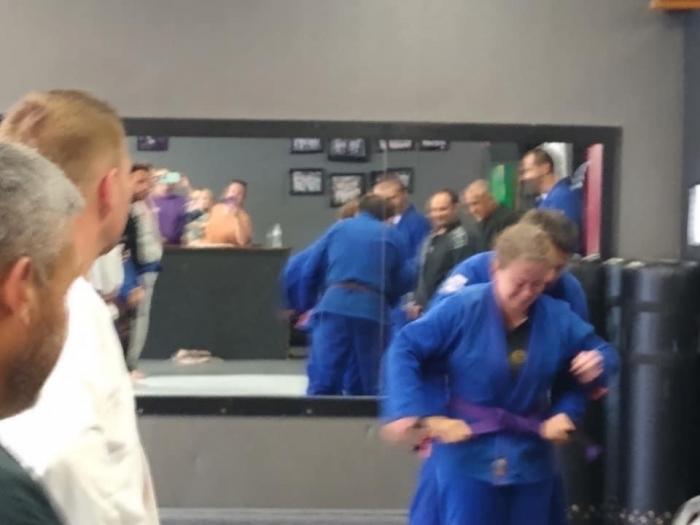 Purple belt · October 2, 2021 · Promoted by Adam Jolly