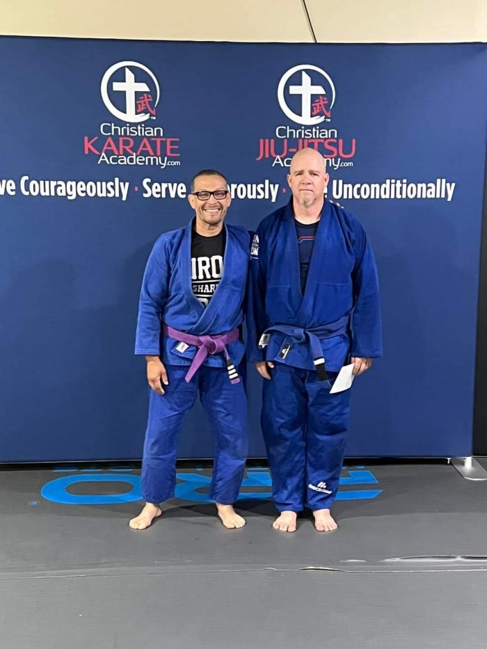 Blue belt · September 27, 2022 · Promoted by Mathew Reyna