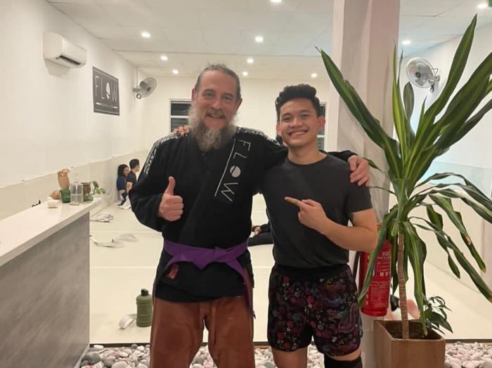 Purple belt · September 23, 2022 · Promoted by Abang Saef